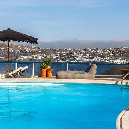 Cosset Villa Bohochic Sea&Harbourview And Sunset By One-Villas Ornos (Mykonos) Exterior foto