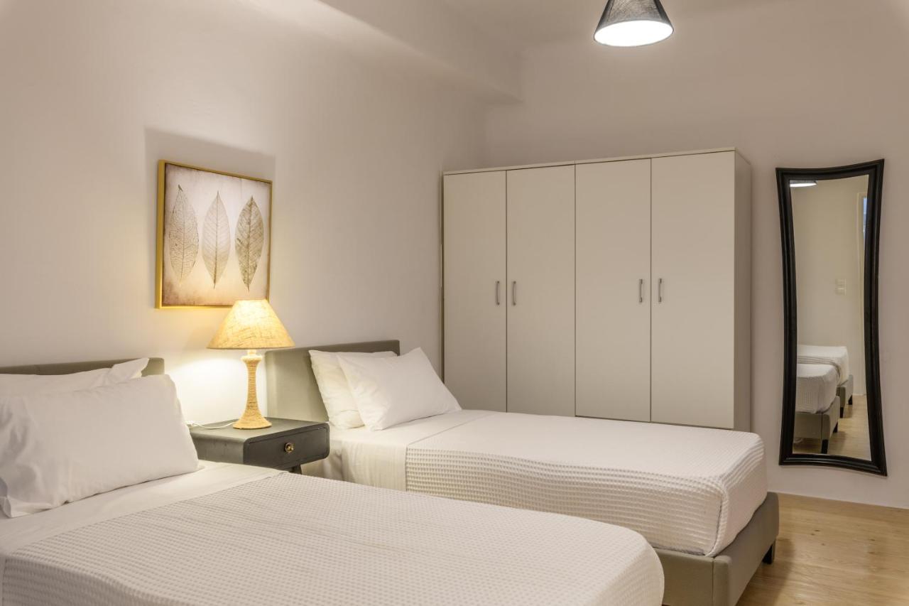 Cosset Villa Bohochic Sea&Harbourview And Sunset By One-Villas Ornos (Mykonos) Exterior foto