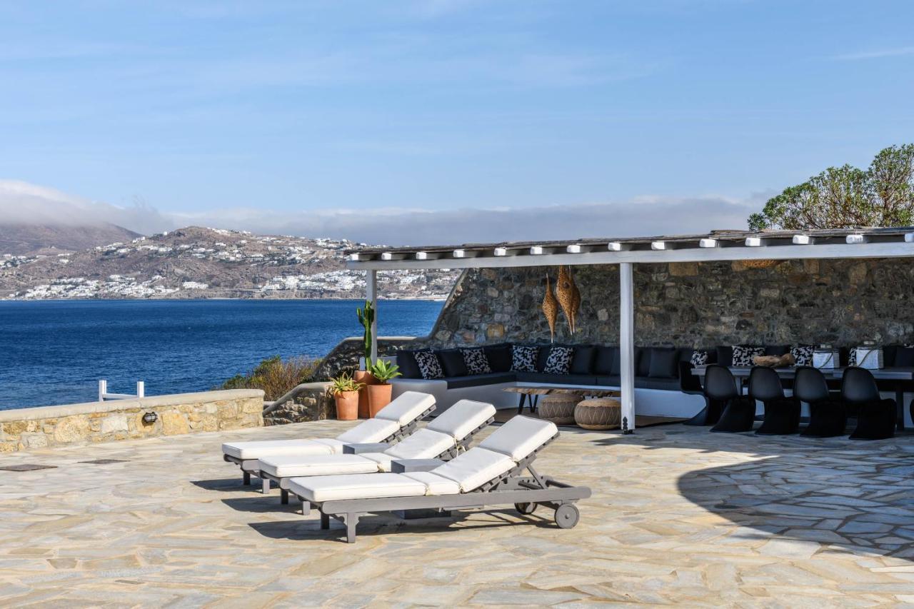 Cosset Villa Bohochic Sea&Harbourview And Sunset By One-Villas Ornos (Mykonos) Exterior foto