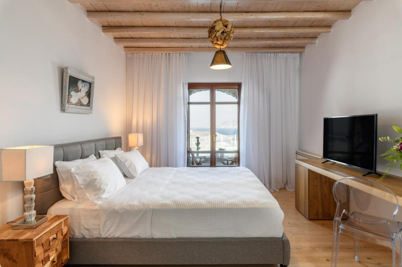 Cosset Villa Bohochic Sea&Harbourview And Sunset By One-Villas Ornos (Mykonos) Exterior foto