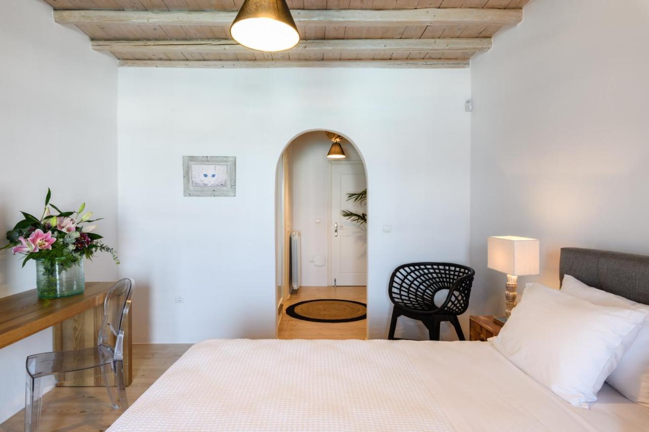 Cosset Villa Bohochic Sea&Harbourview And Sunset By One-Villas Ornos (Mykonos) Exterior foto